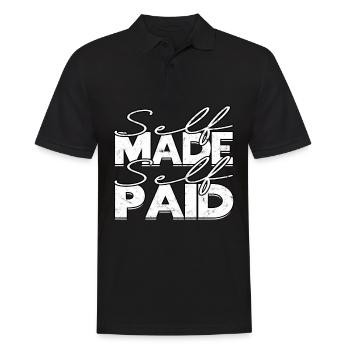 Managing Director Chef Gift Gift Idea Work - Men's Polo Shirt - black - Front - Kai (181cm)