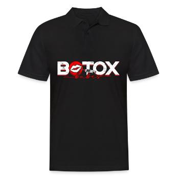Lippenchirurgie Füllstoffe Botox Injektor - Männer Poloshirt - Schwarz - Vorne - Kai (181cm)