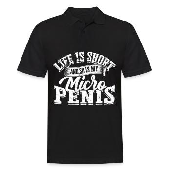 Micropénis Petit pénis sexe Cock Club Micro - Polo Homme - noir - Devant - Kai (181cm)