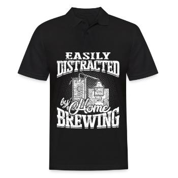 Schnaps Whisky distillé Schnaps distillateur Geschenkide - Polo Homme - noir - Devant - Kai (181cm)