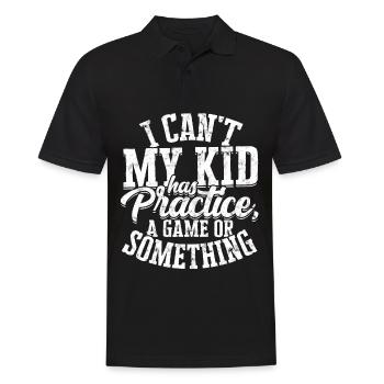 eltern geschenk mutter geschenkidee vater familie - Männer Poloshirt - Schwarz - Vorne - Kai (181cm)