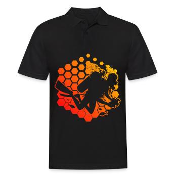 Plongeur Plongée Libre Plongée Homme - Polo Homme - noir - Devant - Kai (181cm)