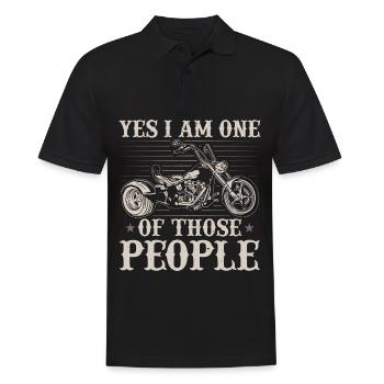 Trikes Driving | Motorcycles Trike Triker Gifts - Men's Polo Shirt - black - Front - Kai (181cm)