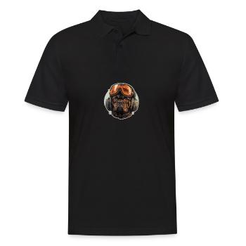 Pilote Carlin - Polo Homme - noir - Devant - Kai (181cm)