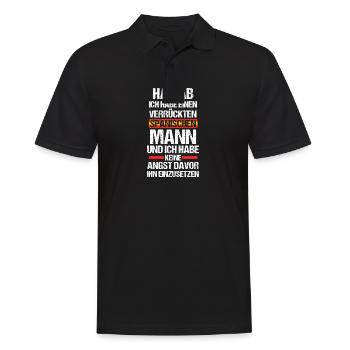 Espagnols Espagne - Polo Homme - noir - Devant - Kai (181cm)