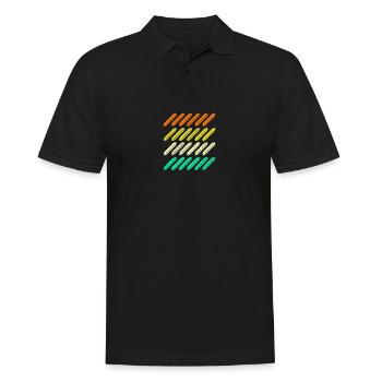 Harmonica Harmonica - Men's Polo Shirt - black - Front - Kai (181cm)