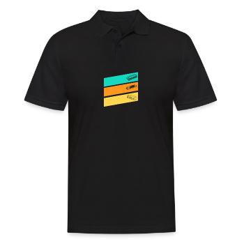Harmonica Harmonica - Men's Polo Shirt - black - Front - Kai (181cm)