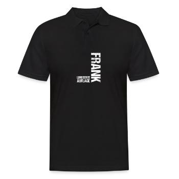 Frank - Men's Polo Shirt - black - Front - Kai (181cm)