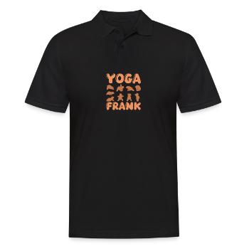 Yoga pour chat Frank - Polo Homme - noir - Devant - Kai (181cm)