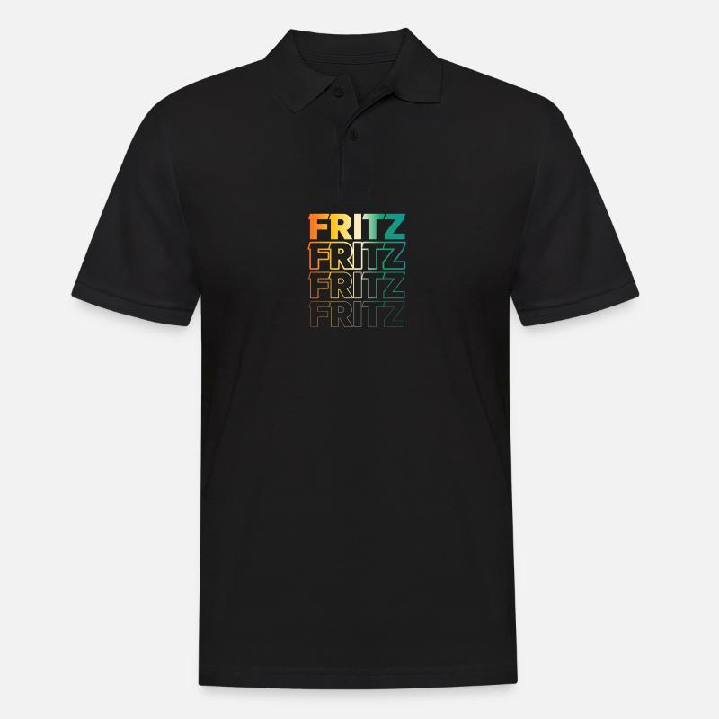 Fritz - Polo Homme - noir