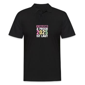 Kita Farewell First Grade School Enrollment 2025 - Men's Polo Shirt - black - Front - Kai (181cm)