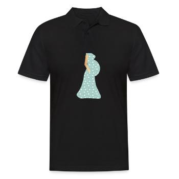 enceinte - Polo Homme - noir - Devant - Kai (181cm)