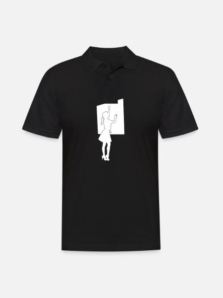 Teacher school class blackboard - Men's Polo Shirt - black