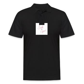 Birdie Squad - Männer Poloshirt - Schwarz - Vorne - Kai (181cm)