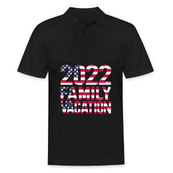 Family - Men's Polo Shirt - black - Front - Kai (181cm)