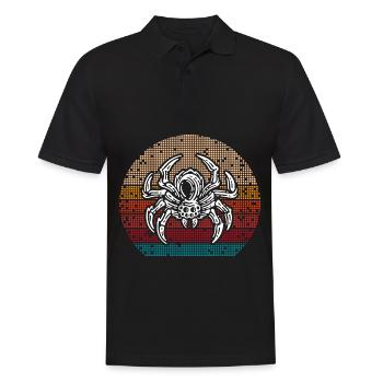 Spider Lover Spider Whisperer Arachnide Tarant - Men's Polo Shirt - black - Front - Kai (181cm)