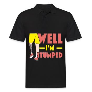 Je suis perdu Chirurgie amputée amputée - Polo Homme - noir - Devant - Kai (181cm)