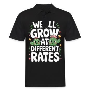 Cactus Cacti Desert Plant - Men's Polo Shirt - black - Front - Kai (181cm)