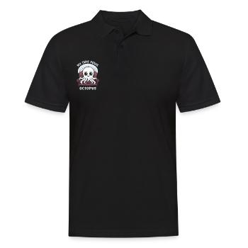 Pieuvre mignonne - Polo Homme - noir - Devant - Kai (181cm)