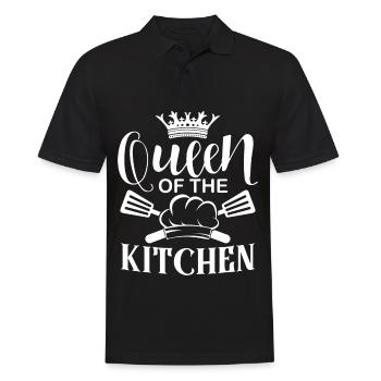 Chef Chef Chef Cuisine Drôle de dicton - Polo Homme - noir - Devant - Kai (181cm)