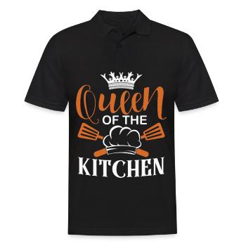 Chef Chef Chef Cuisine Drôle de dicton - Polo Homme - noir - Devant - Kai (181cm)