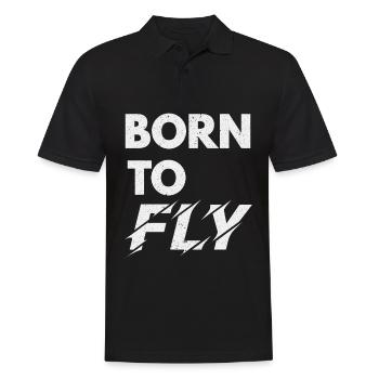 I am a pilot, what is your superpower flight - Men's Polo Shirt - black - Front - Kai (181cm)