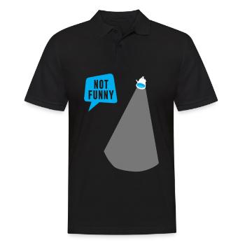 Theater Broadway Musical Stage Performer Schauspi - Men's Polo Shirt - black - Front - Kai (181cm)