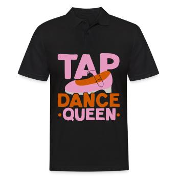 Claquettes Reine Professeur de claquettes Professeur de jazz - Polo Homme - noir - Devant - Kai (181cm)