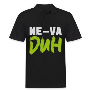 Neva -Duh Nevada États-Unis Amérique Nevadan Carson City - Polo Homme - noir - Devant - Kai (181cm)