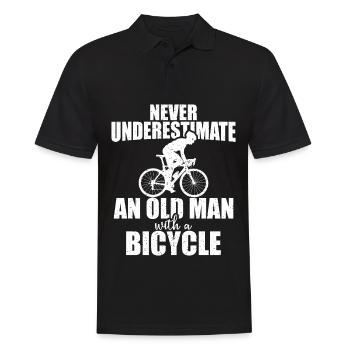 Vélo Vélo Vélo De Route - Polo Homme - noir - Devant - Kai (181cm)