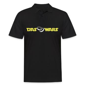 Junggesellenabschied Junggesellinnenabschied - Männer Poloshirt - Schwarz - Vorne - Kai (181cm)