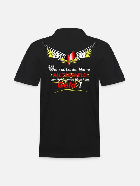 Krankenpfleger - Männer Poloshirt - Schwarz