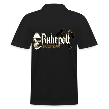 Ruhrpott Tradition Ruhr - Polo Homme - noir - Dos - Kai (181cm)