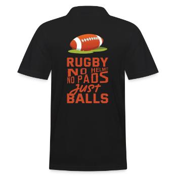 Sport de rugby cadeau - Polo Homme - noir - Dos - Kai (181cm)