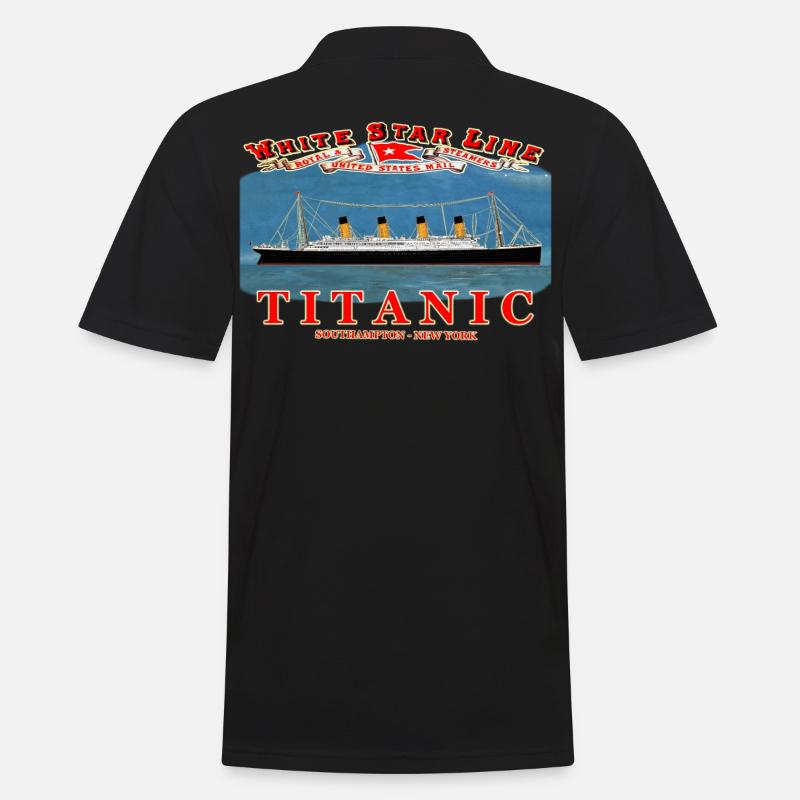 TITANIC CREATION Louis RUNEMBERG © Adagp - Polo Homme - noir