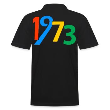 50e anniversaire 1973 50 ans Cadeaux pour hommes Femmes - Polo Homme - noir - Dos - Kai (181cm)