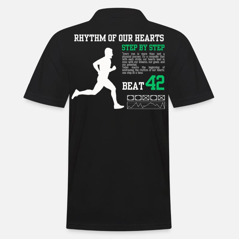 Step by Step Beat 42 - Men's Polo Shirt - black