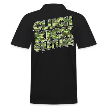 Conception du camouflage Culture du Clutch Kick - Polo Homme - noir - Dos - Kai (181cm)