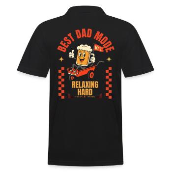 Cadeau de chariot à bière pour la fête des pères Meilleure mode papa - Polo Homme - noir - Dos - Kai (181cm)