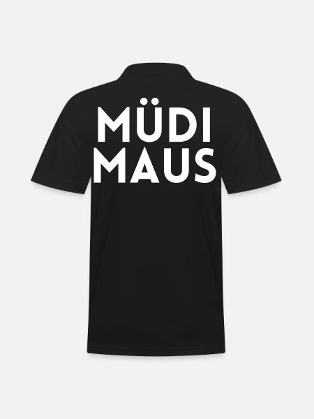 Tired Tired Tired - Men's Polo Shirt - black