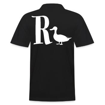 Humour de la retraite - Polo Homme - noir - Dos - Kai (181cm)
