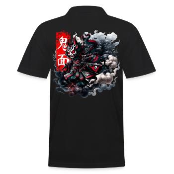 Masque Oni Esprit Intrépide - Polo Homme - noir - Dos - Kai (181cm)