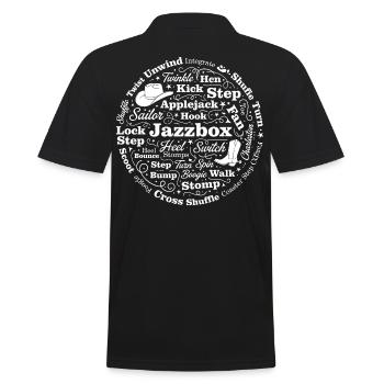 Fan de danse en ligne - Polo Homme - noir - Dos - Kai (181cm)