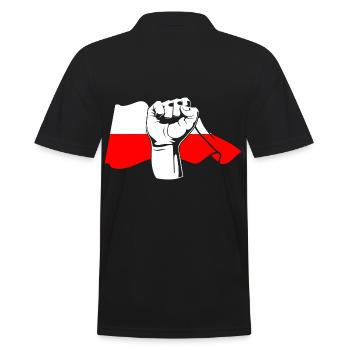 Faust Pole Polska Pologne - Polo Homme - noir - Dos - Kai (181cm)