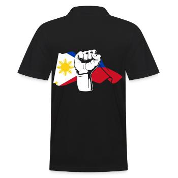 Faust Filipino Philippines - Polo Homme - noir - Dos - Kai (181cm)