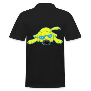 Meme Chien Animaux Enfants Enfants Chiens Ukraine - Polo Homme - noir - Dos - Kai (181cm)
