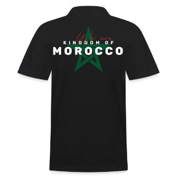 We are Kingdom of Morocco - Polo Homme - noir - Dos - Kai (181cm)