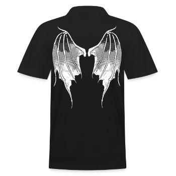 2reborn Devilwings Devil Wings Devil Demon - Polo Homme - noir - Dos - Kai (181cm)