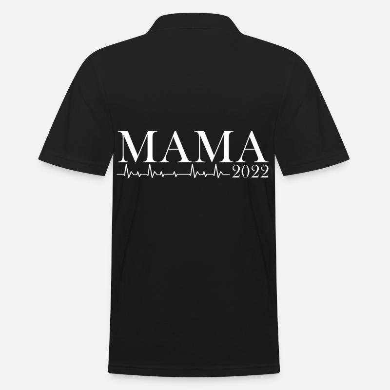 Werdende Mama 2022 - Männer Poloshirt - Schwarz