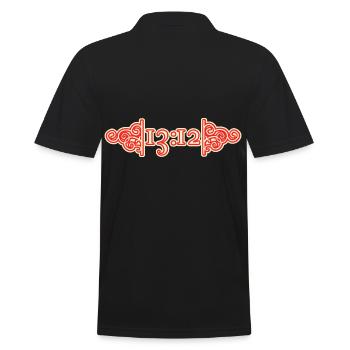 ACAB - Männer Poloshirt - Schwarz - Hinten - Kai (181cm)